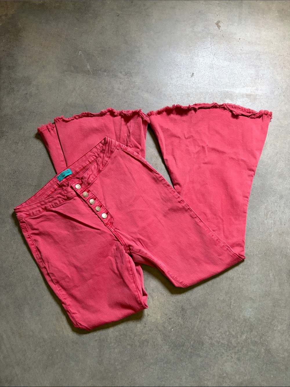 Turquoise Haven • Bell Bottom Pants Size XL